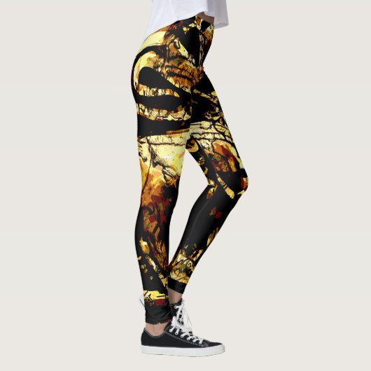Rasta Ancient Ethiopian Lion van Judah-Leggings Leggings (Rechts)