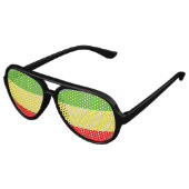 Rasta Aviator Zonnebril (Gekanteld)