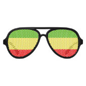 Rasta Aviator Zonnebril (Voorkant)