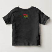 'Rasta Baby' T-shirt voor baby's (Achterkant)