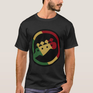 Rasta Bass Guitar Music Gift Idee T-shirt New Guit