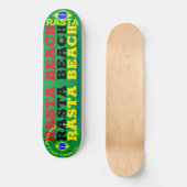 RASTA BEACH JMT BRAZIL 8 1/4" Skateboard Dek (Voorkant)