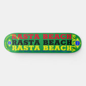 RASTA BEACH JMT BRAZIL 8 1/4" Skateboard Dek (Horizontaal)
