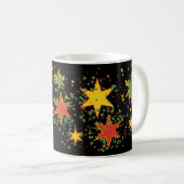 Rasta Black Stars Kruidenthee Mok (Voorkant rechts)