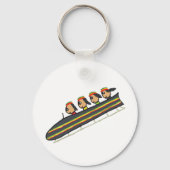 Rasta Bobslee Team Sleutelhanger (Achterkant)