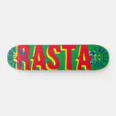 RASTA BRAZIL 7 3/4" Skateboard Dek (Horizontaal)