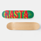 RASTA BRAZIL 7 3/4" Skateboard Dek (Horizontaal)