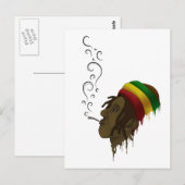 Rasta Briefkaart (Voorkant / Achterkant)