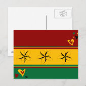 Rasta Briefkaart (Voorkant / Achterkant)