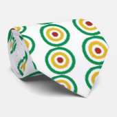 Rasta Bullseye Stropdas (Opgerold)