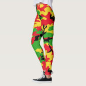 Rasta Camo Leggings (Links)