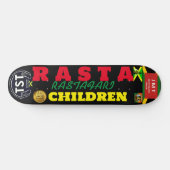RASTA CHILDREN JMT JAMAICA 8 1/4" Skateboard Deck (Horizontaal)