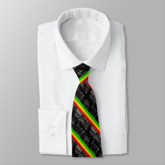 Rasta Classic Stripe Stropdas (Gebonden)