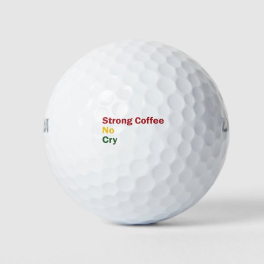 Rasta Coffee Golfballen (Voorkant)
