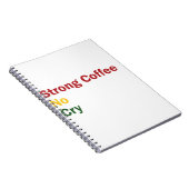 Rasta Coffee Notitieboek (Rechterzijde)