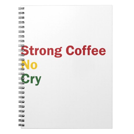 Rasta Coffee Notitieboek (Voorkant)