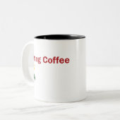 Rasta Coffee Tweekleurige Koffiemok (Voorkant links)