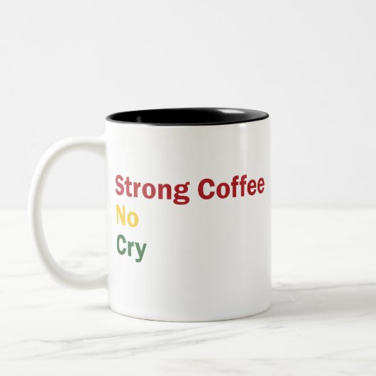 Rasta Coffee Tweekleurige Koffiemok (Links)