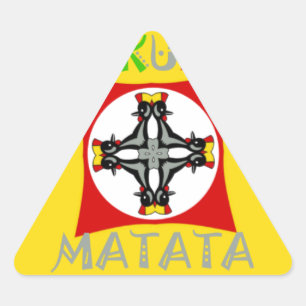 Rasta Color Red Golden Green Sticker