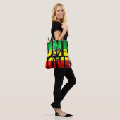 RASTA COLORS ONE LOVE TOTE BAG (Op model)