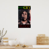 RASTA CRY BLOOD POSTER (Keuken)