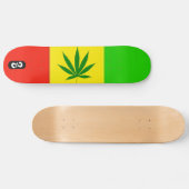 Rasta Deck Skateboard (Horizontaal)