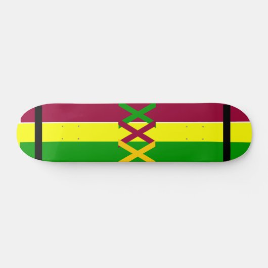 Rasta Deck Skateboard (Horizontaal)