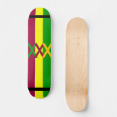 Rasta Deck Skateboard (Voorkant)