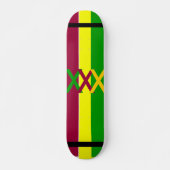 Rasta Deck Skateboard (Voorkant)