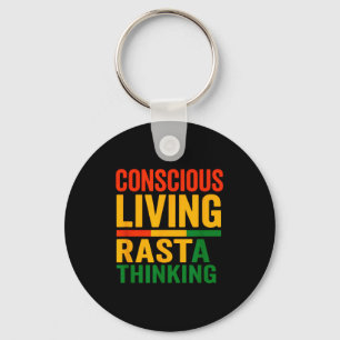 Rasta Design, Bewust Leven, Motiverende Spreuk Sleutelhanger