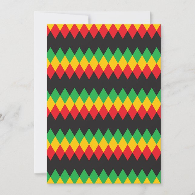 Rasta Diamond Pattern (Voorkant)