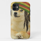 Rasta doge Case-Mate iPhone case (Achterkant)