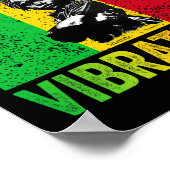 Rasta door positief poster (Hoek)