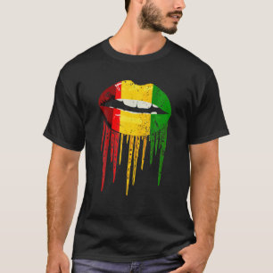 Rasta Driving Lips Rastafarian Reggae Clothing T-shirt