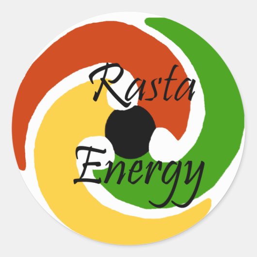 Rasta Energy stickers (Voorkant)
