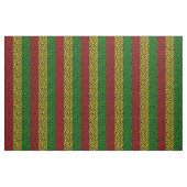 Rasta Flag Gekleurd Leopard Print Patroon Stof (Fat Quarter)