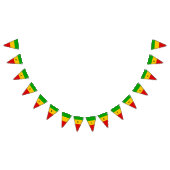 Rasta Flag Reggae Happy Birthday Vlaggetjes (Alle)