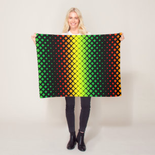 Rasta Fleece Deken