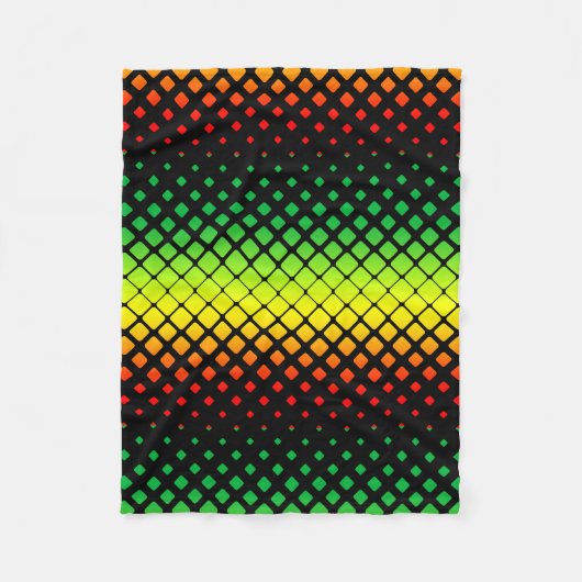 Rasta Fleece Deken (Voorkant)
