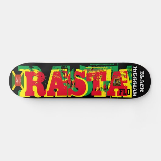 RASTA FLO-skateboard Persoonlijk Skateboard (Horizontaal)