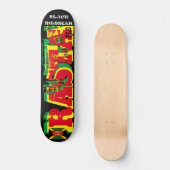 RASTA FLO-skateboard Persoonlijk Skateboard (Voorkant)