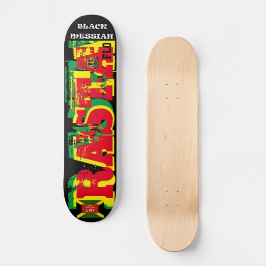 RASTA FLO-skateboard Persoonlijk Skateboard (Voorkant)