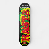 RASTA FLO-skateboard Persoonlijk Skateboard (Voorkant)