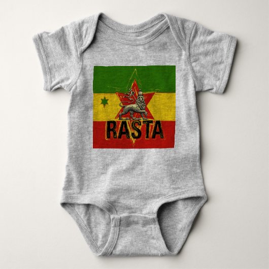 Rasta Gear Shop Baby Jersey Suit Romper (Voorkant)