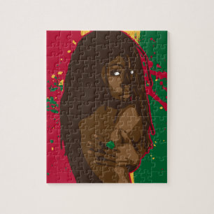 Rasta Girl Puzzle Legpuzzel