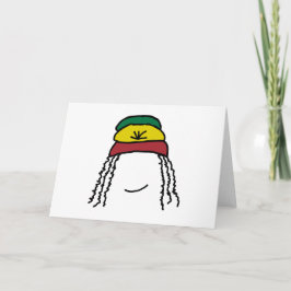 Rasta Glimlach Kaart