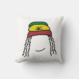 Rasta Glimlach Kussen