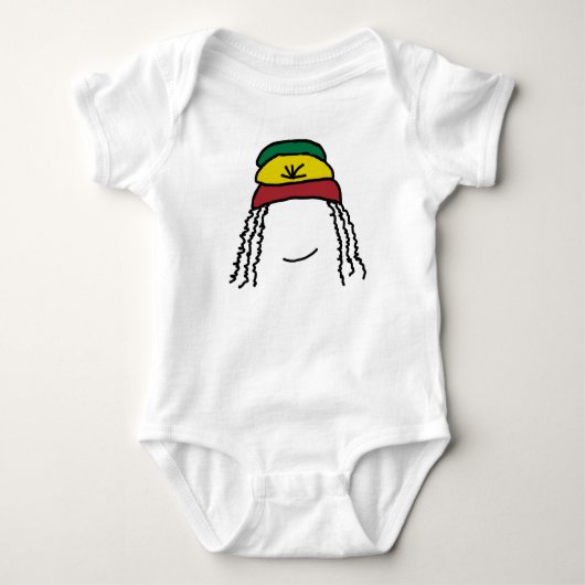Rasta Glimlach Romper (Voorkant)