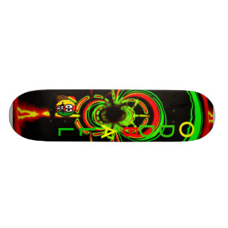 Rasta-gloed Persoonlijk Skateboard