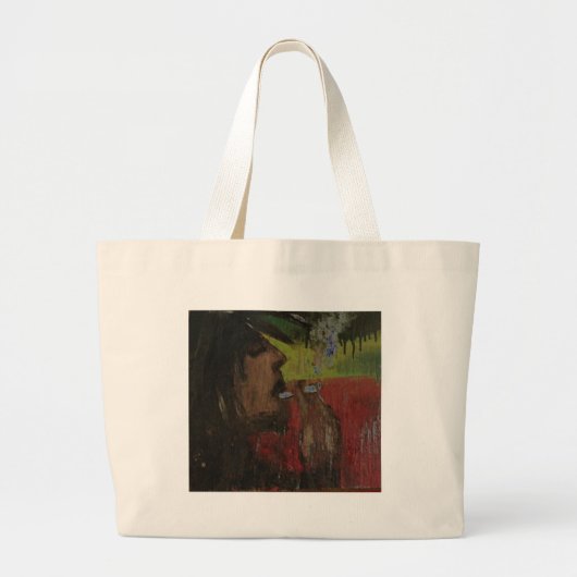 Rasta Grote Tote Bag (Voorkant)